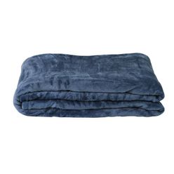 Cobertor Flannel Casal Azul - A\CASA