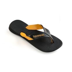 Sandália HAVAIANAS Dynamic 37x38 Preta e Amarela