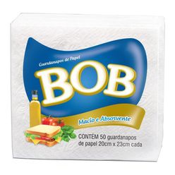 Guardanapo BOB com 50 Unidades 20x23cm