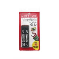 Grafite FABER-CASTELL  2B fino 0.5 com 2 unidades