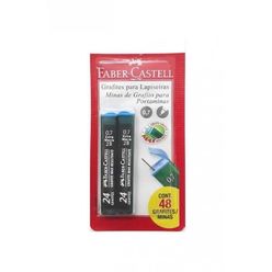 Grafite FABER-CASTELL  2B fino 0.7 com 2 Unidades