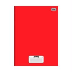 Caderno Tilibra Brochurão Vermelho 01/abr Com 96 Folhas