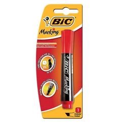 Marcador Permanente BIC Vermelho com 1 unidade