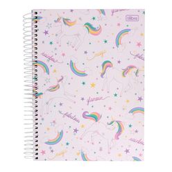 Caderno Tilibra Blink Universitário 10 Matérias Com 160 Folhas