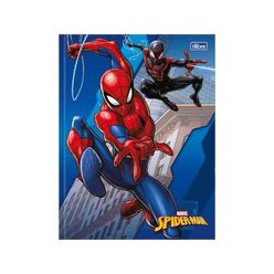 Caderno Tilibra Spider Man Brochura Universitário Com 80 Folhas