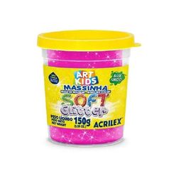 Massa Modelar ACRILEX Soft Glitter 150g