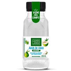 Água de Coco CAMPO LARGO 250ml