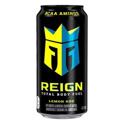 Suplemento Alimentar Liquído Reign Zero Açúcar Lemon Hdz Cafeína, Aminoácidos E Coenzima 473ml