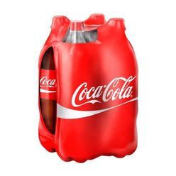Refrigerante COCA-COLA com 4 unidades 2L Leve Mais Pague Menos