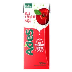 Bebida De Soja Ades Maçã 200ml