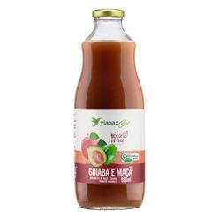 Suco Viapax Orgânico Goiaba Com Maça 980ml