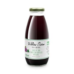 Suco Villa Piva 100% Natural Uva Tinto Com Hortelã Sem Adição De Açúcar 300ml