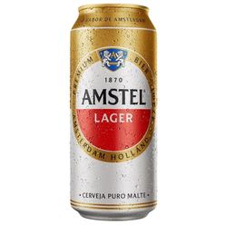 Cerveja AMSTEL Puro Malte Lata 473ml