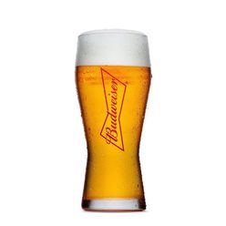 Copo Para Cerveja Budweiser Gravata 400ml