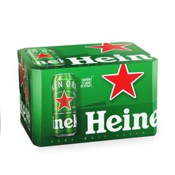 Cerveja HEINEKEN Pilsen LATA 473 ML - Pack com 12 Unidades