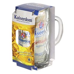 Cerveja Alemã KAISERDOM Hefe Weiss Mug Set 1L