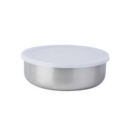 Pote Inox com Tampa 12cm - A\CASA