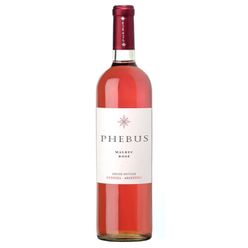 Vinho Rosé Argentino PHEBUS Malbec 750ml