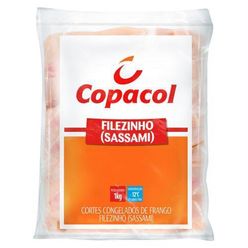 Filezinho de Peito de Frango COPACOL Sassami Congelado 1Kg