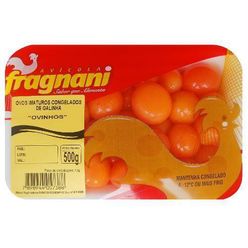 Ovos Imaturos de Galinha FRAGNANI Congelado 500g