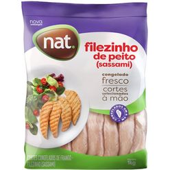 Filezinho de Frango NAT Sassami Congelado IQF 1Kg