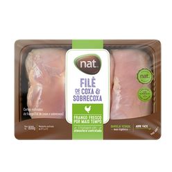 Filé de Coxa e Sobrecoxa de Frango NAT Resfriado 800g