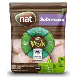 Sobrecoxa de Frango NAT VERDE IQF Congelada 800g