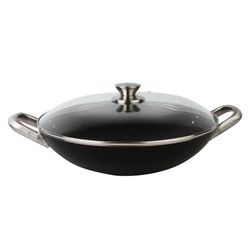 Panela Wok Multiflon Profissional Com Tampa