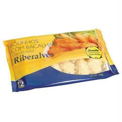 Bolinho de Bacalhau RIBERALVES Congelado 360g