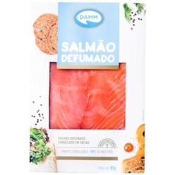 Salmão DAMM Congelado Defumado 80g