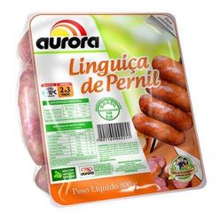 Linguiça de Pernil Suíno AURORA Congelada 800g