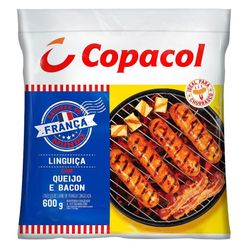 Linguiça de Frango COPACOL Queijo e Bacon Congelada 600g