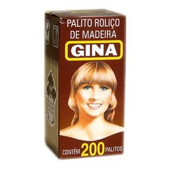 Palito De Dente Gina Com 200 Unidades
