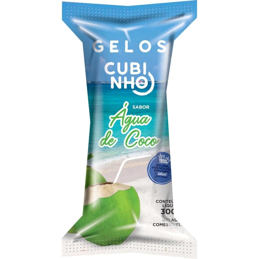 Gelo Cubinho água De Coco 300g - Angeloni Super