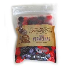 Mix De Frutas Vermelhas Fruta Fina Orgânica Congelada 300g