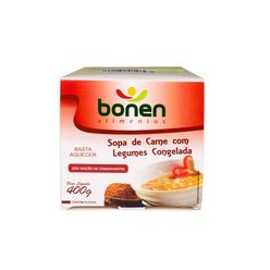 Sopa BONEN Carne com Legumes Congelada 400g