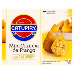 Mini Coxinha Catupiry Frango Com Catupiry Caixa 300g