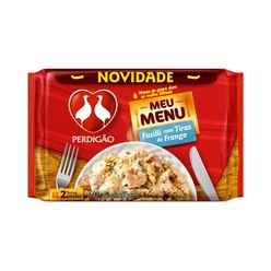 Fusilli Perdigão Meu Menu Com Tiras De Frango 600g