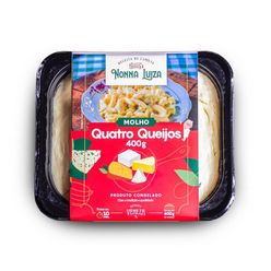 Molho NONNA LUIZA Quatro Queijos Congelado 400g