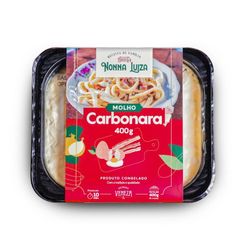 Molho NONNA LUIZA Carbonara Congelado 400g