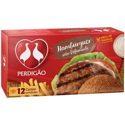 Hambúrguer Perdigão Defumado 672g