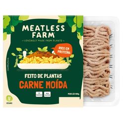 Carne Moída Meatless Farm Vegano Carne Feito De Plantas 400g