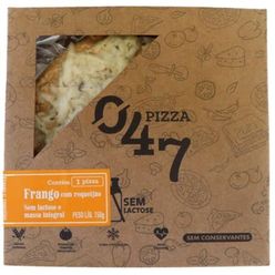 Pizza 047 Integral Frango Com Requeijão Congelada Sem Lactose 150g