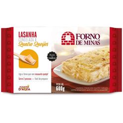 Lasanha Forno De Minas Quatro Queijos Congelada 600g