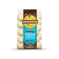 Pão De Queijo Mineirinho Zero Lactose Tradicional 400g