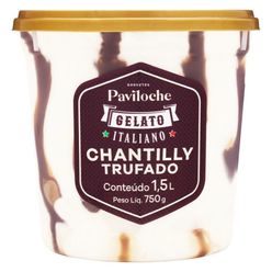 Sorvete PAVILOCHE Gelato Italiano Chantilly Trufado 1.5L