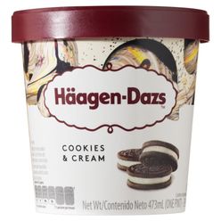 Sorvete HAAGEN DAZS Cookie Cream 473ml