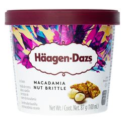 Sorvete HAAGEN DAZS Macadâmia 100ml