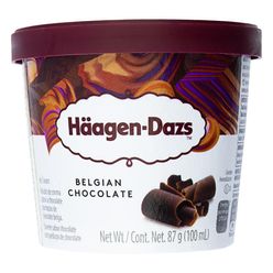 Sorvete HAAGEN DAZS Chocolate Belga 100ml