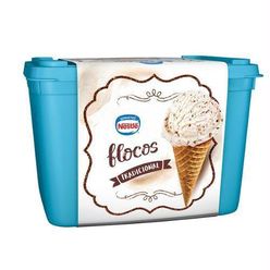 Sorvete Nestlé Flocos Tradicional 1.5l